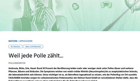 Weil jede Polle zählt... 