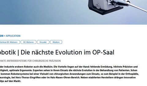Robotik im OP-Saal